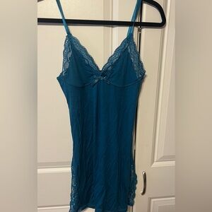 Teal Lace pajama  by CHICME- size S